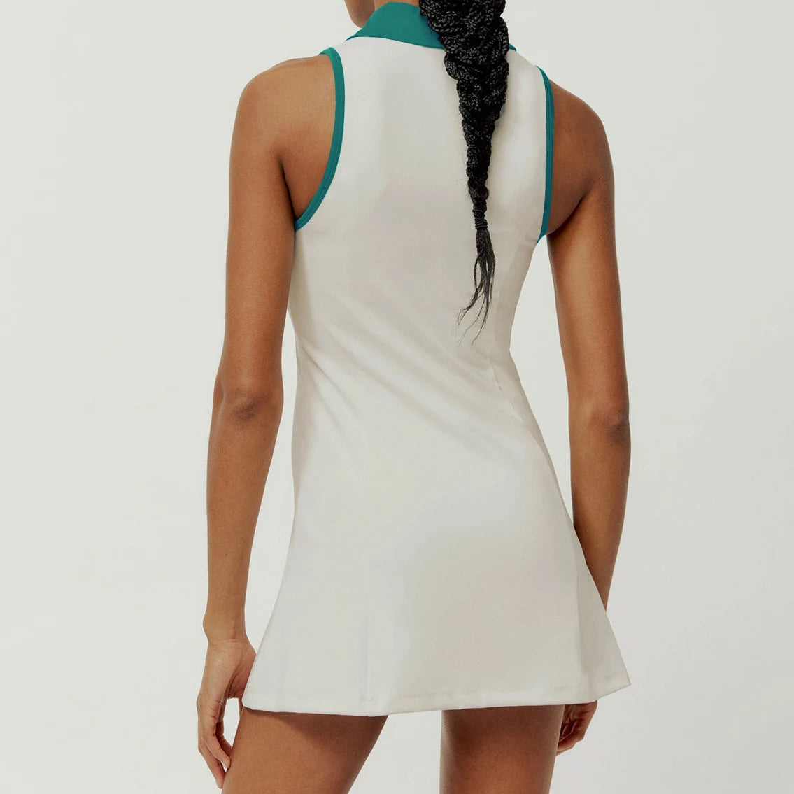 Classic Golf Dress Collared Sleeveless