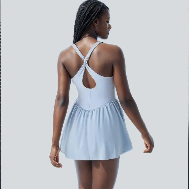 Flared Athletic Dress