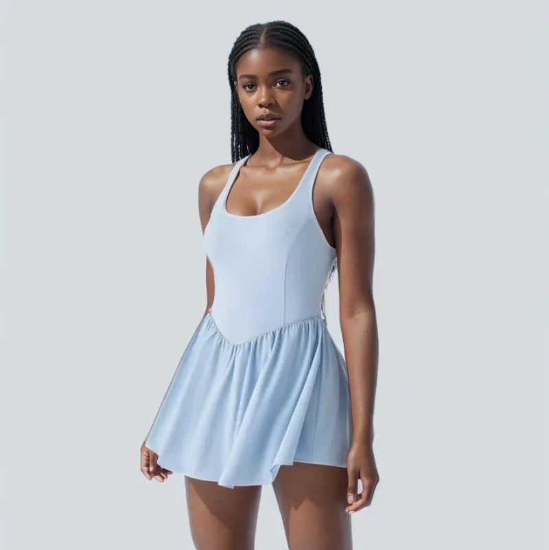 Flared Athletic Dress