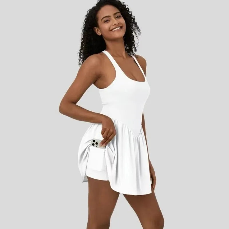 Flared Athletic Dress