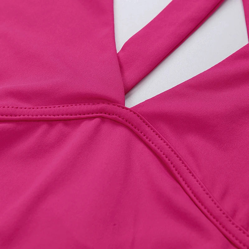 V-Neck Sporty Chic Dress
