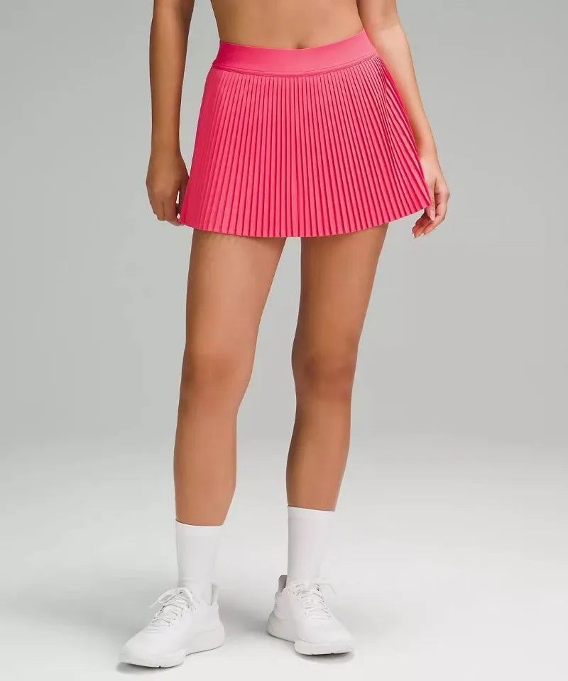 Pleated Skirt High Waisted