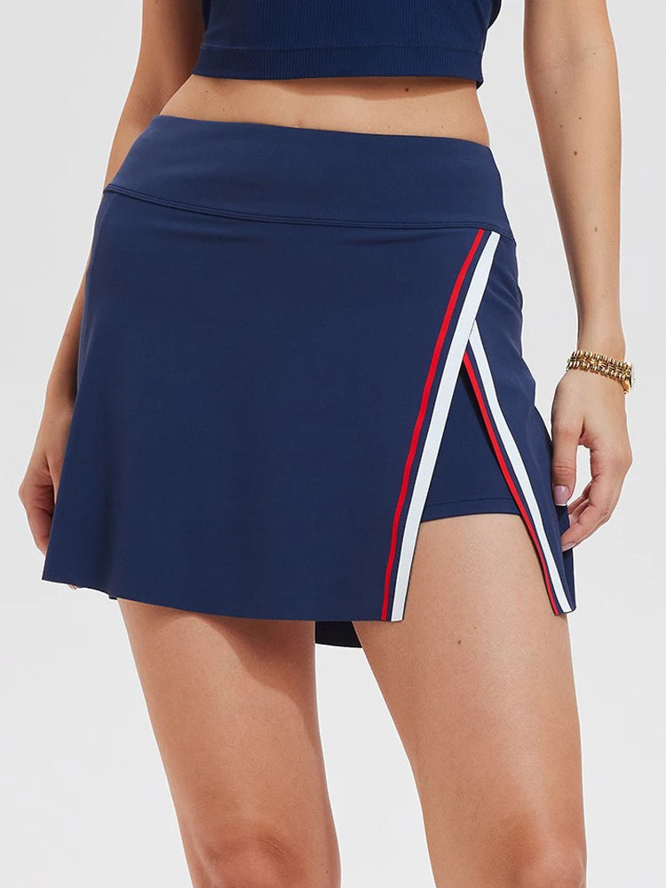 High Waisted Tennis Skort with Pocket