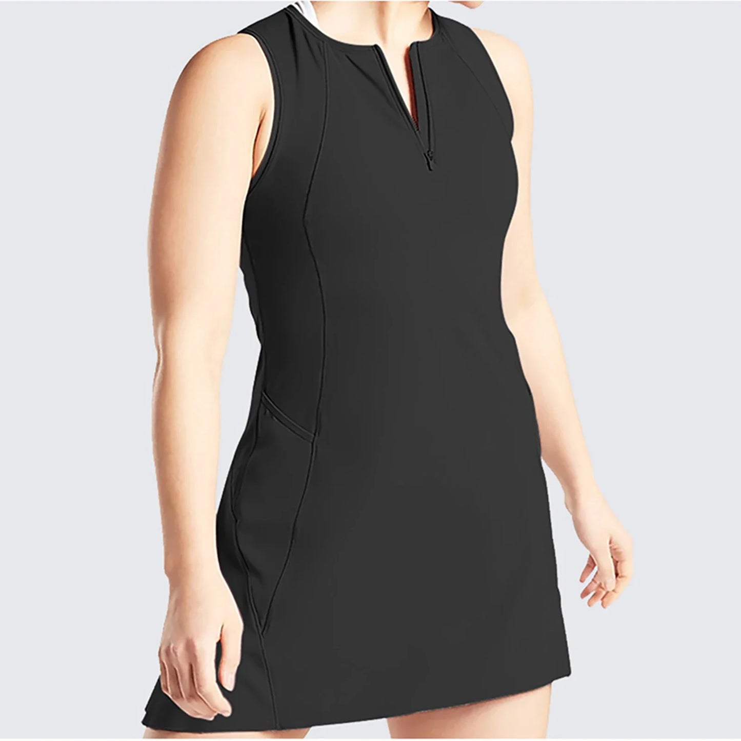 Quarter Zip Dress