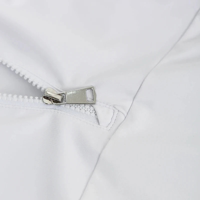 Challengers Quarter Zip Racerback Pleated Dress