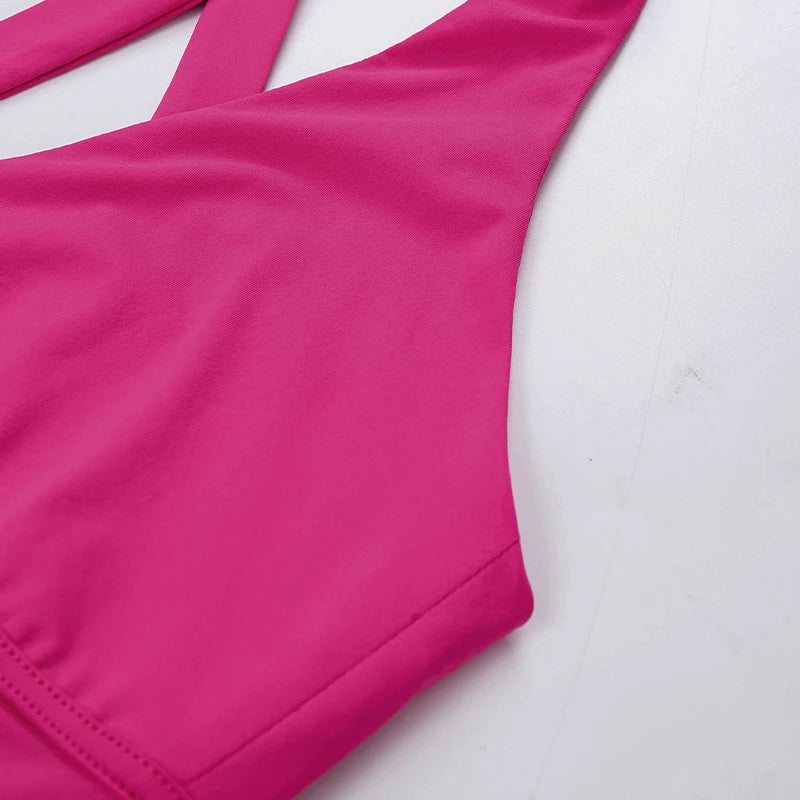 V-Neck Sporty Chic Dress