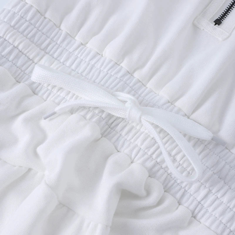 Half-Zip Long Sleeve Hoodie Dress
