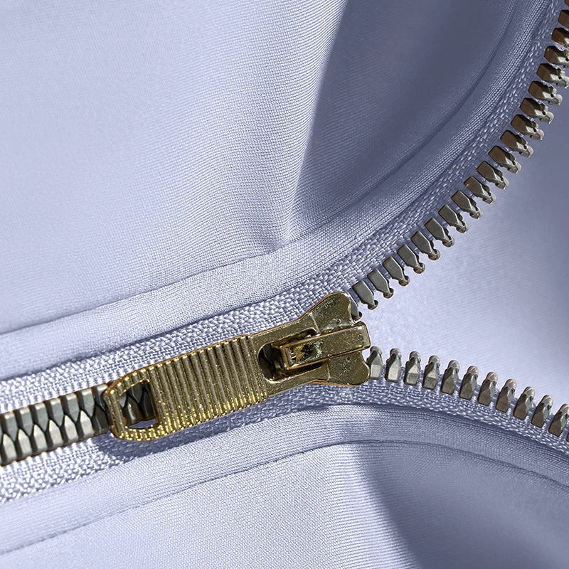 Front Zip Racerback Sport Dress