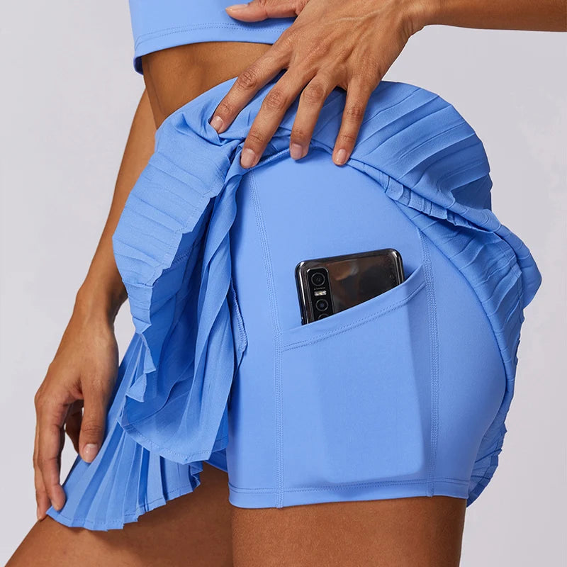 A-Line Pleated Skirt / Skort