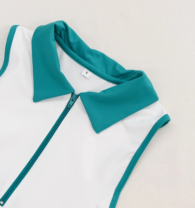Classic Golf Dress Collared Sleeveless