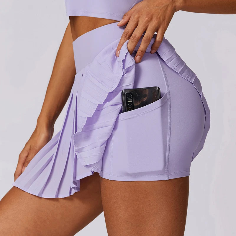 A-Line Pleated Skirt / Skort