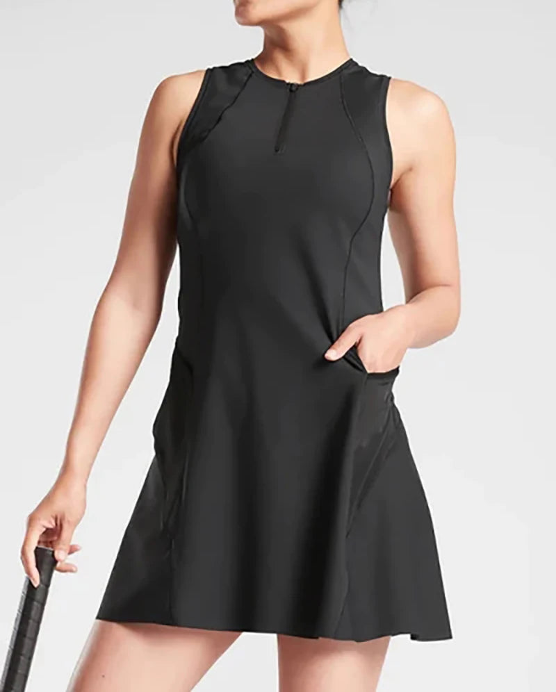 Quarter Zip Dress
